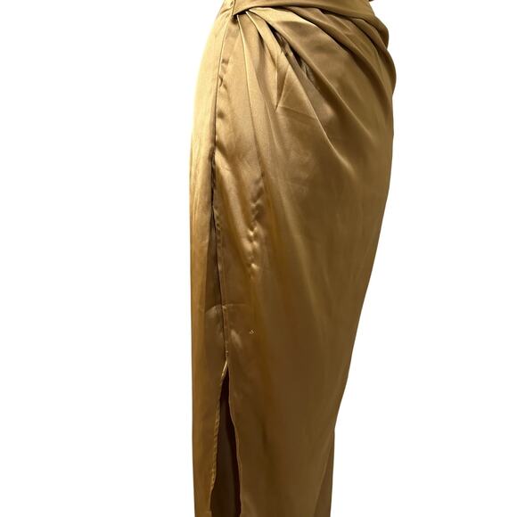 Petal & Pup Satin Maxi Dress - Picture 8 of 9